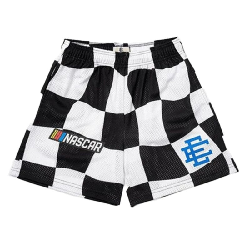 new Eric Emanuel EE Basic Short YORK CITY SKYLINE 2021 men's casual shorts fitness sports pants summer gym workout mesh shorts