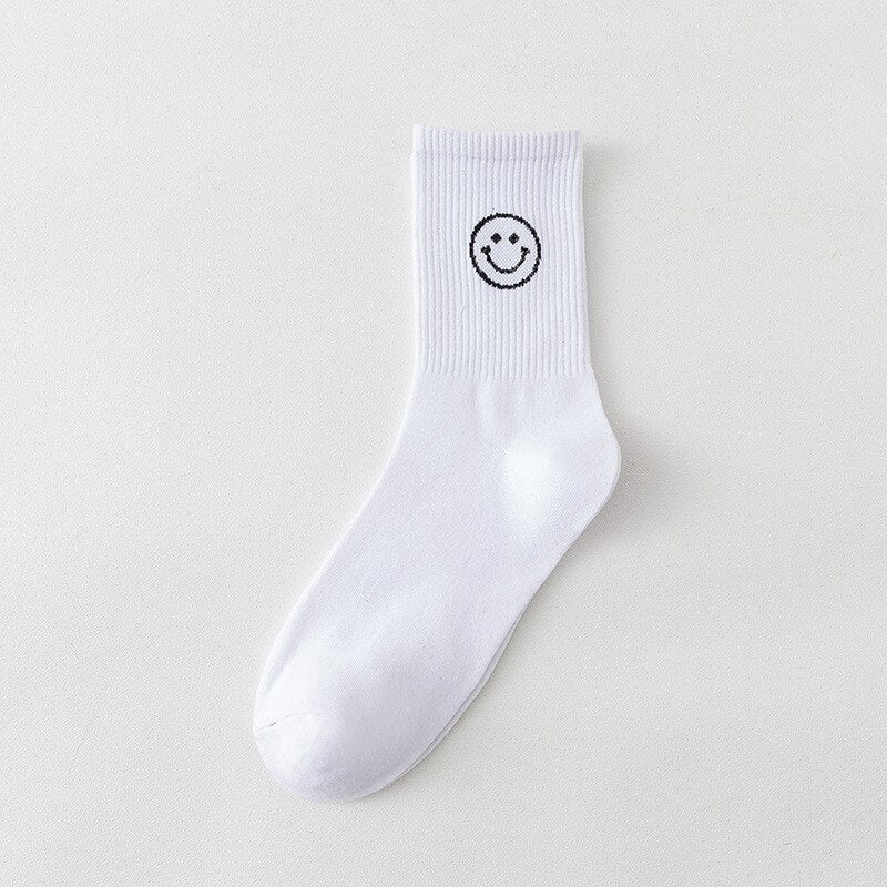 Smiling Socks (dark colors)