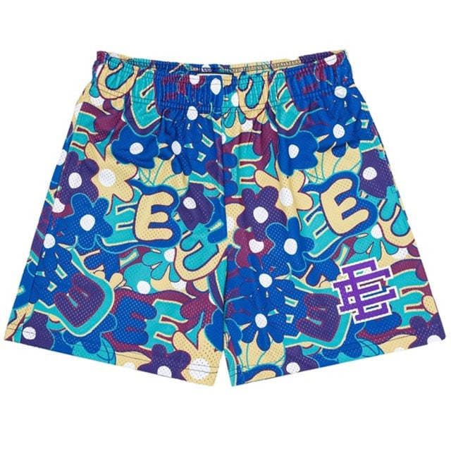 new Eric Emanuel EE Basic Short YORK CITY SKYLINE 2021 men's casual shorts fitness sports pants summer gym workout mesh shorts
