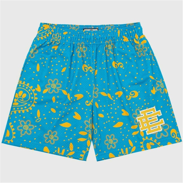 new Eric Emanuel EE Basic Short YORK CITY SKYLINE 2021 men's casual shorts fitness sports pants summer gym workout mesh shorts