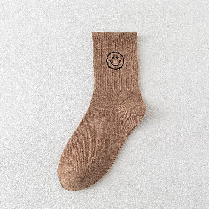 Smiling Socks (dark colors)