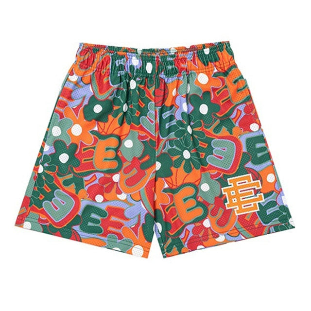 new Eric Emanuel EE Basic Short YORK CITY SKYLINE 2021 men's casual shorts fitness sports pants summer gym workout mesh shorts