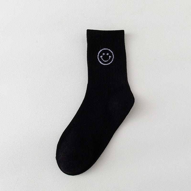 Smiling Socks (dark colors)